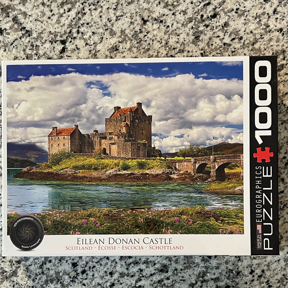 Eilean Donan Castle 1000 Piece Puzzle
